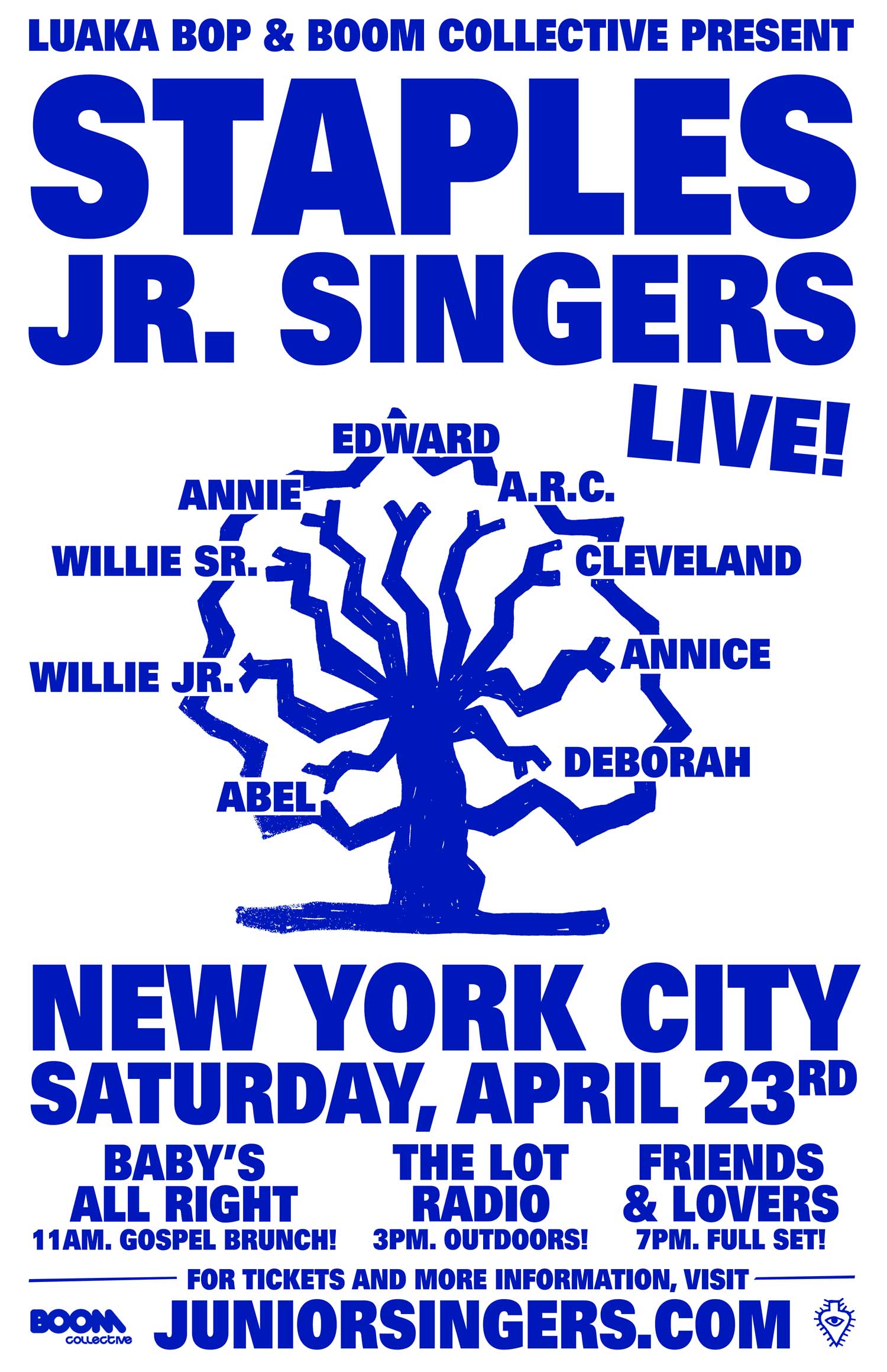 Staples Jr. Singers LIVE!